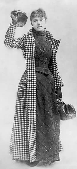 Nellie Bly - Nellie Bly (Elizabeth Jane Cochran), late 1880s