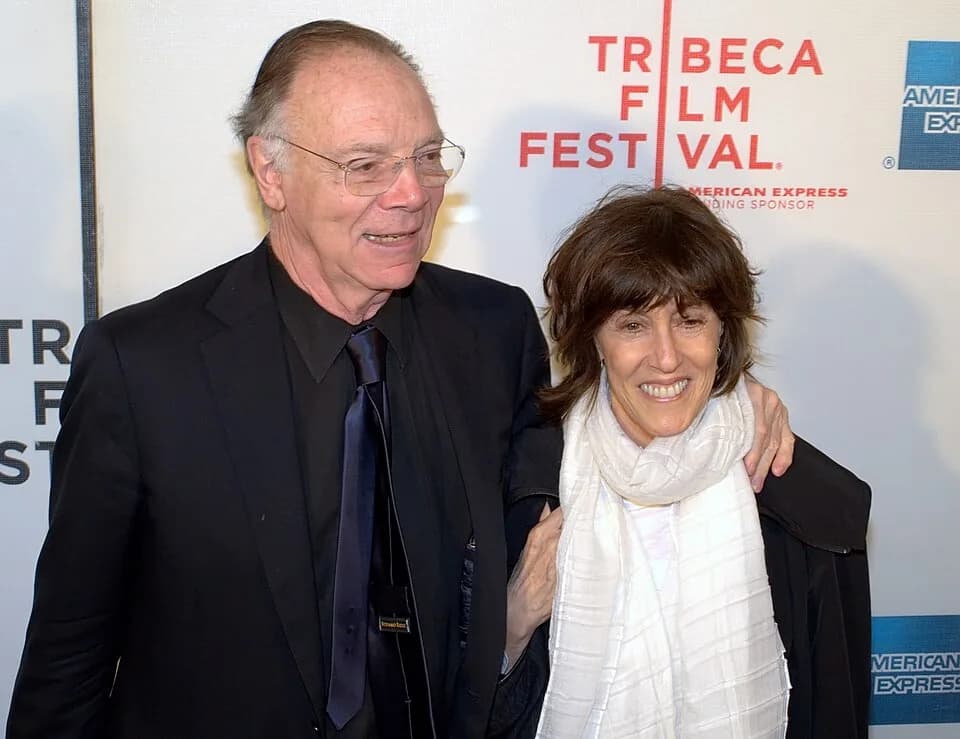 Nora Ephron - Nicholas Pileggi and Nora Ephron at the 2010 Tribeca Film Festival.