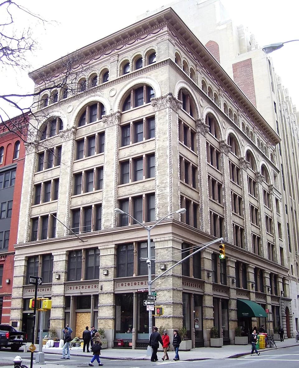 Paulette Goddard - 79 Washington Square East at the corner of West 4th Street in the Greenwich Village neighborhood of Manhattan, New York City, is New York University's Paulette Goddard Hall. The bu