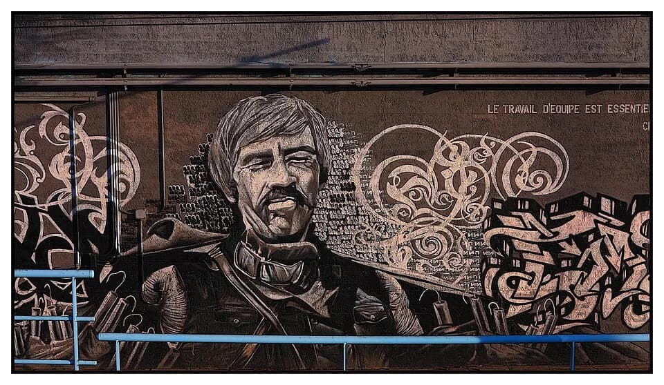 James Coburn - James Coburn Mural
