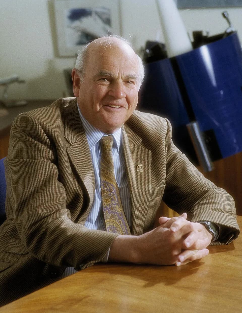 Baruch Samuel Blumberg - A NASA portrait of Dr. Baruch Blumberg in 1999.