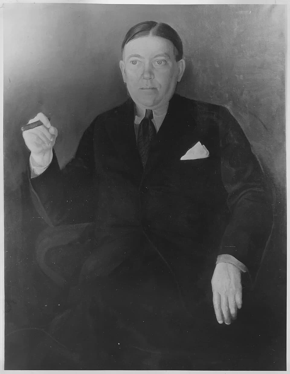H. L. Mencken - General notes:  Painting.