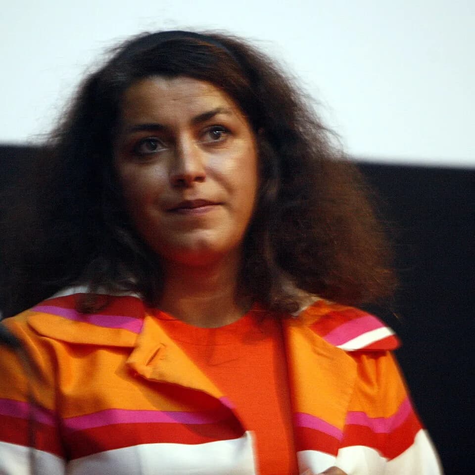 Marjane Satrapi - Marjane Satrapi during a premiere of her film Persepolis