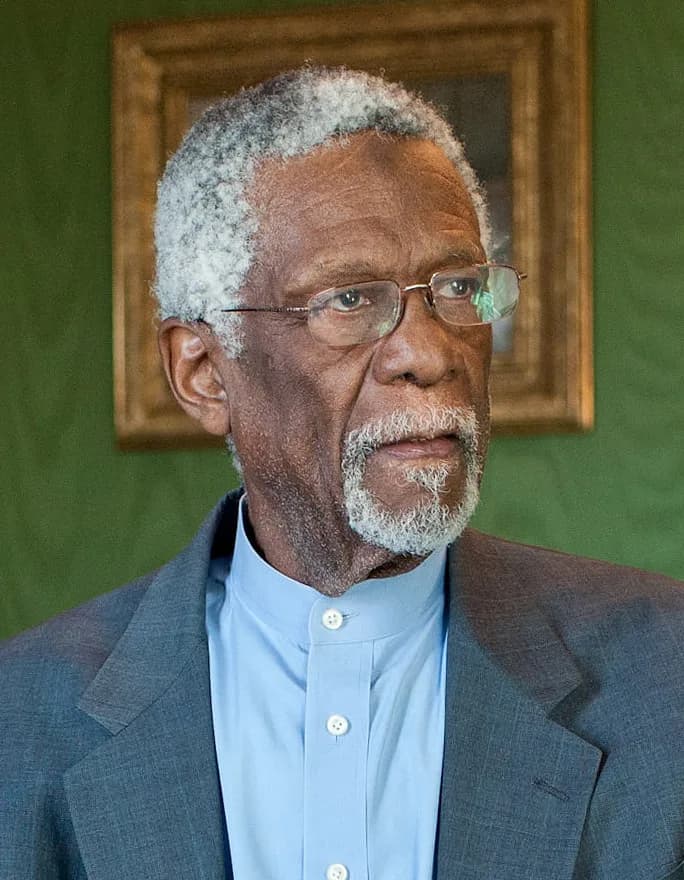 Bill Russell - Bill Russell waiting in the Green Room of the White House. He is about to receive the Presidential Medal of Freedom.