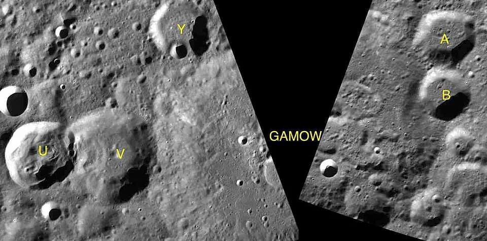 George Gamow - Parts of the charts LAC-6, LAC-7 used for the presentation
