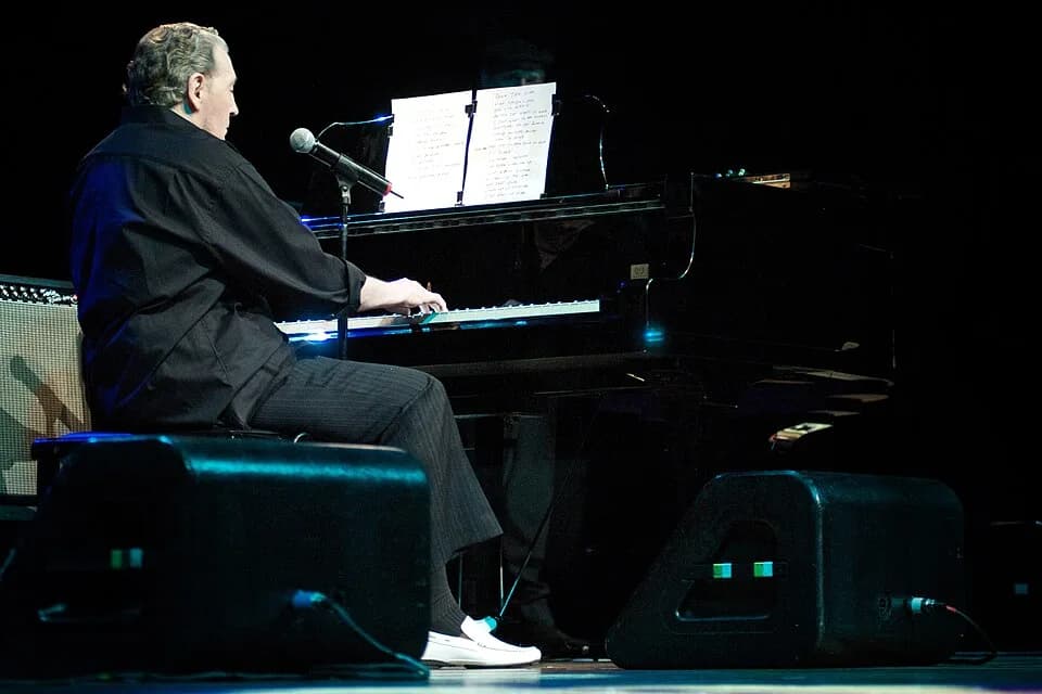 Jerry Lee Lewis - Jerry Lee Lewis in Credicard Hall, São Paulo, Brazil.