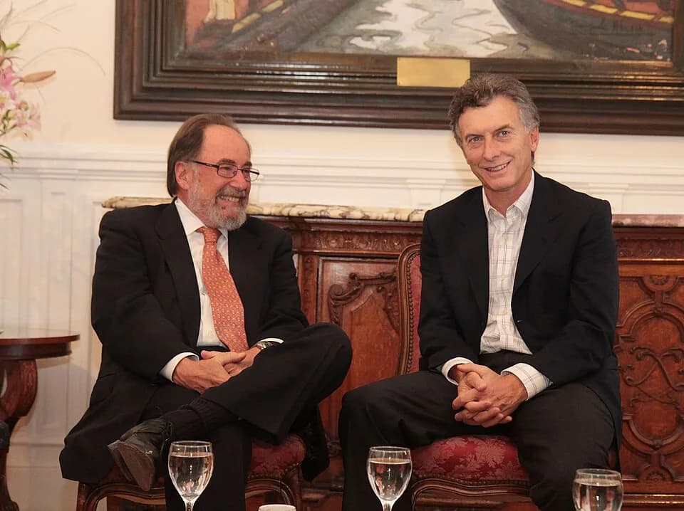 David Baltimore - Buenos Aires, 2 de Noviembre de 2012. El jefe de Gobierno porteño, Mauricio Macri, distinguió hoy como  Huésped de Honor de la ciudad de Buenos Aires al prestigioso biólogo estadouni