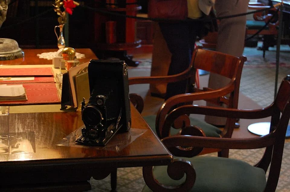 George Eastman - Eastman's Personal camera (George Eastman House)