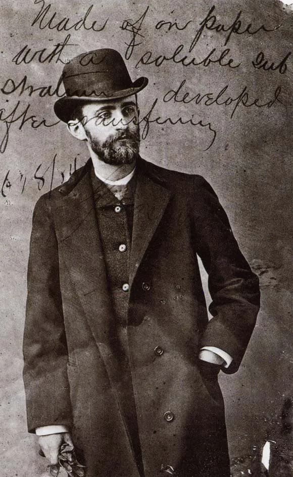 George Eastman - * George Eastman (Foto von 1884)