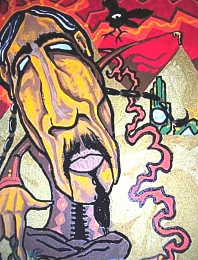 Carlos Castañeda - "Don Juan Matus" by Rayjmaraca
a painting done in tribute to the man Don Juan Matus from the book "The Teachings of Don Juan: A Yaqui Way of Knowledge" by Carlos Castaneda.