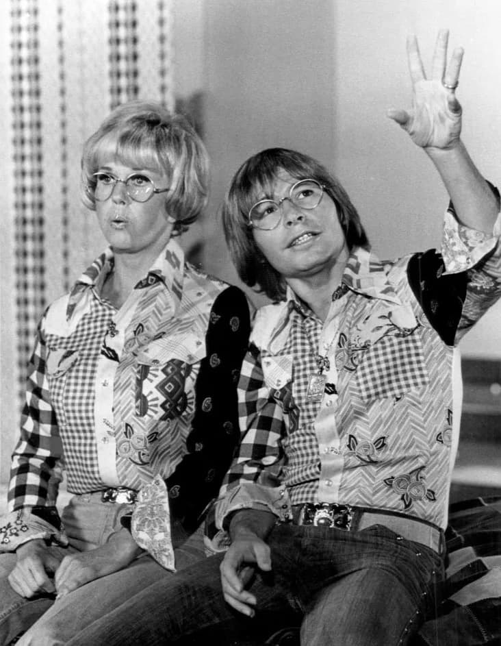 John Denver - Photo of Doris Day and John Denver from a 1975 TV special Doris Day Today (CBS, Feb. 19, 1975)