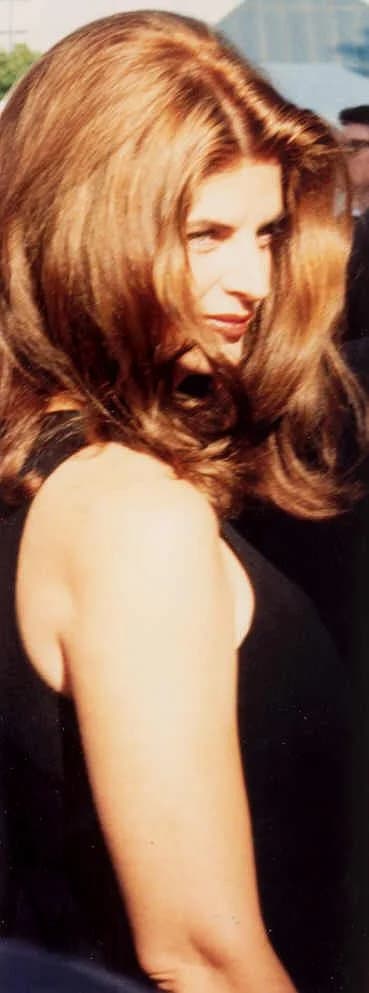 Kirstie Alley - Kirstie Alley on the red carpet at the Emmys 9/11/94 - Permission granted to copy, publish, broadcast or post but please credit "photo by Alan Light" if you can