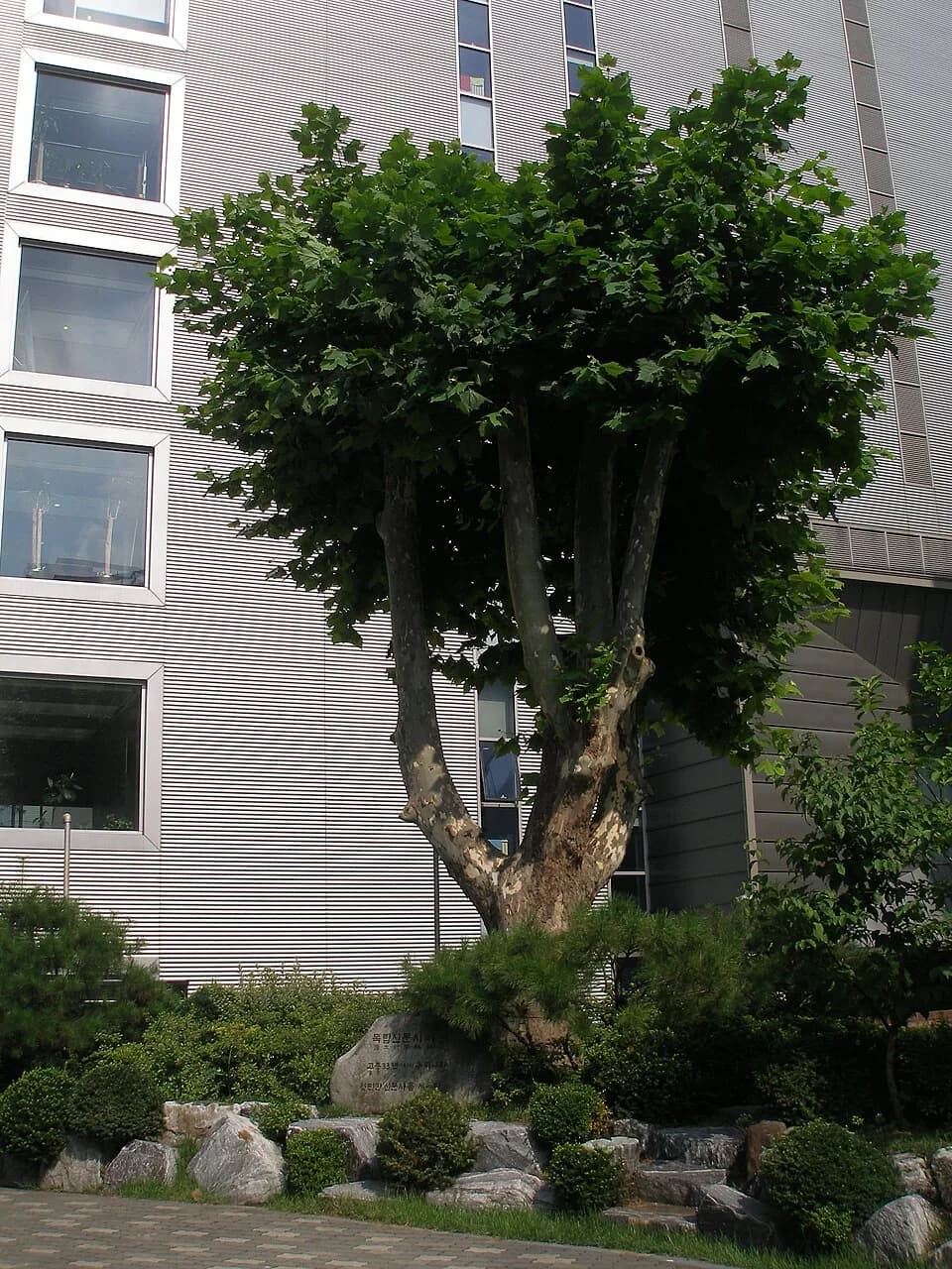 Soh Jaipil - site of Independence Newspaper company of Korea