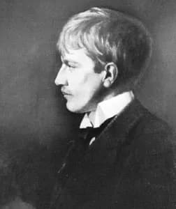 Stephen Crane - Painting of American author Stephen Crane