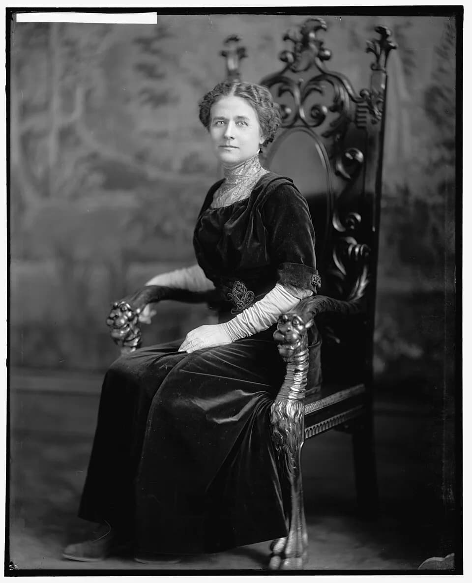 John Nance Garner - Title: Garner, Mrs. John
Abstract/medium: Harris &amp; Ewing photograph collection

Physical description: 1 negative :