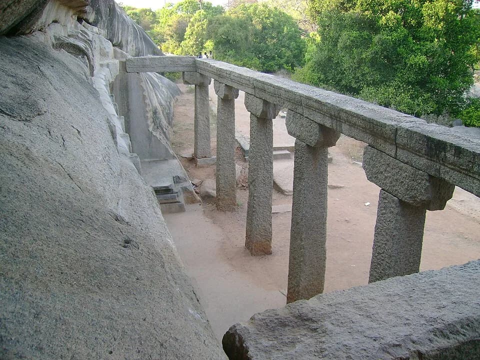 Shri Ramanujacharya - Ramanuja Mandapam at Mamallpuram, latter changed as Vainava Mandapam, Tamil Nadu, India.Period: 640-674 BC, Mamallan did the construction works.