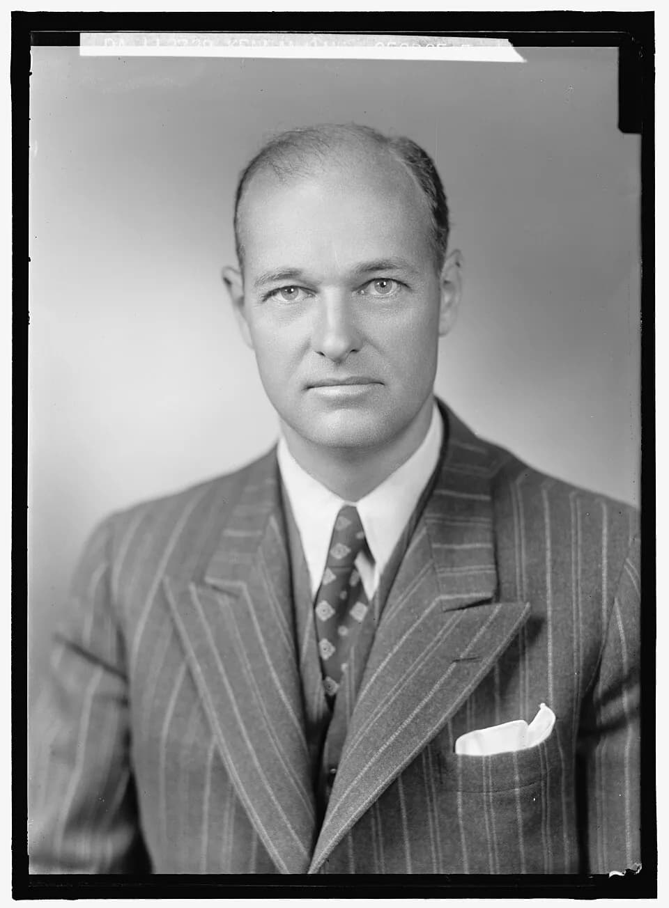 George F. Kennan - Title: KENNAN, GEORGE F. PORTRAIT
Abstract/medium: 1 negative : glass ; 5 x 7 in. or smaller