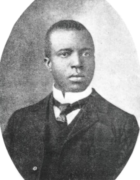 Scott Joplin - Photograph of composer Scott Joplin around age 35 (c. 1903).
