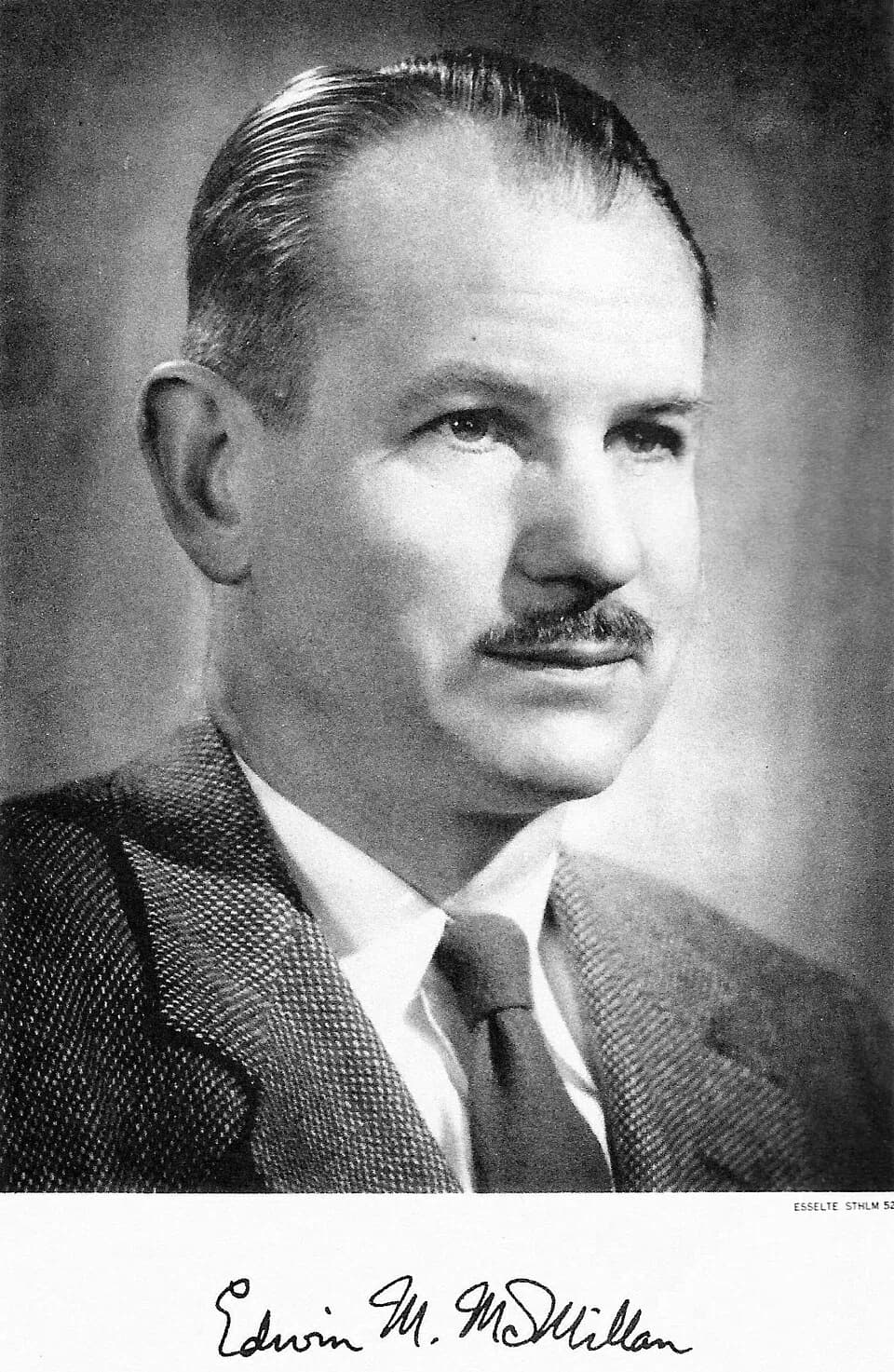 Edwin McMillan - Official Nobel Prize photo of Edwin M. McMillan