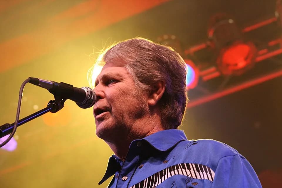 Brian Wilson - Brian Wilson during a performance at the Consumer Electronics Show in Las Vegas.
