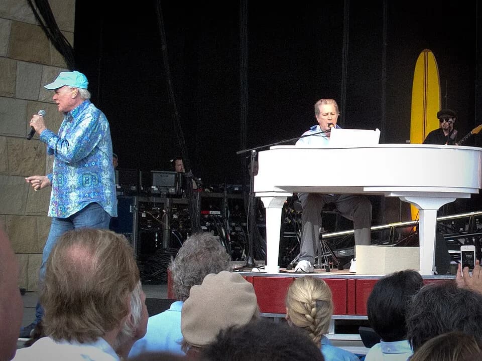 Brian Wilson - The Beach Boys en su 50 aniversario, Mike Love y Brian Wilson.