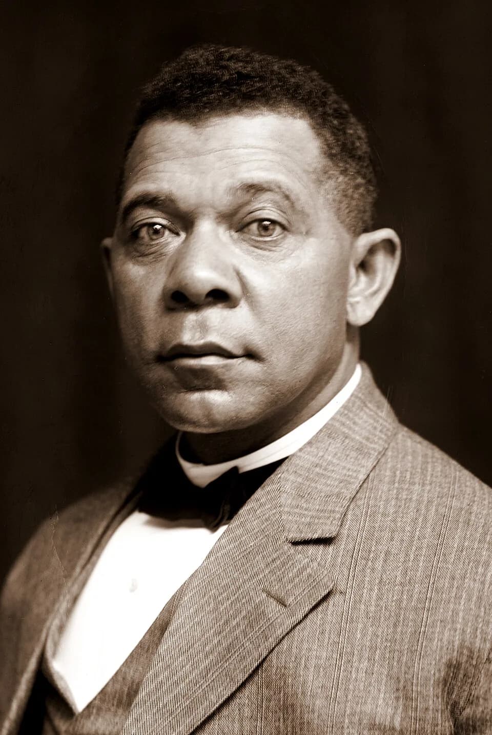 Booker T. Washington - Booker T. Washington, half-length portrait, seated