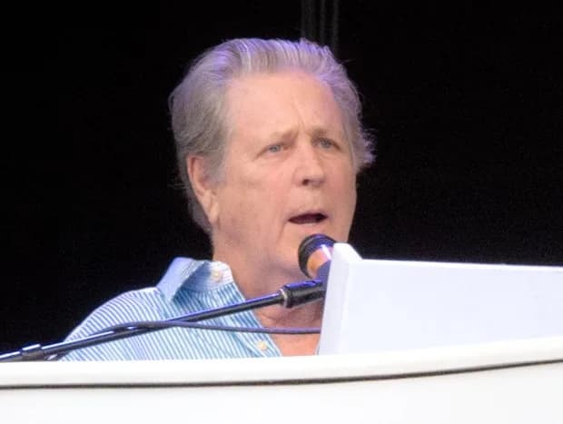 Brian Wilson - Brian Wilson on piano with the Beach Boys in Santa Barbara Bowl. Cropped from File:Beach Boys reunion 2012 I.jpg