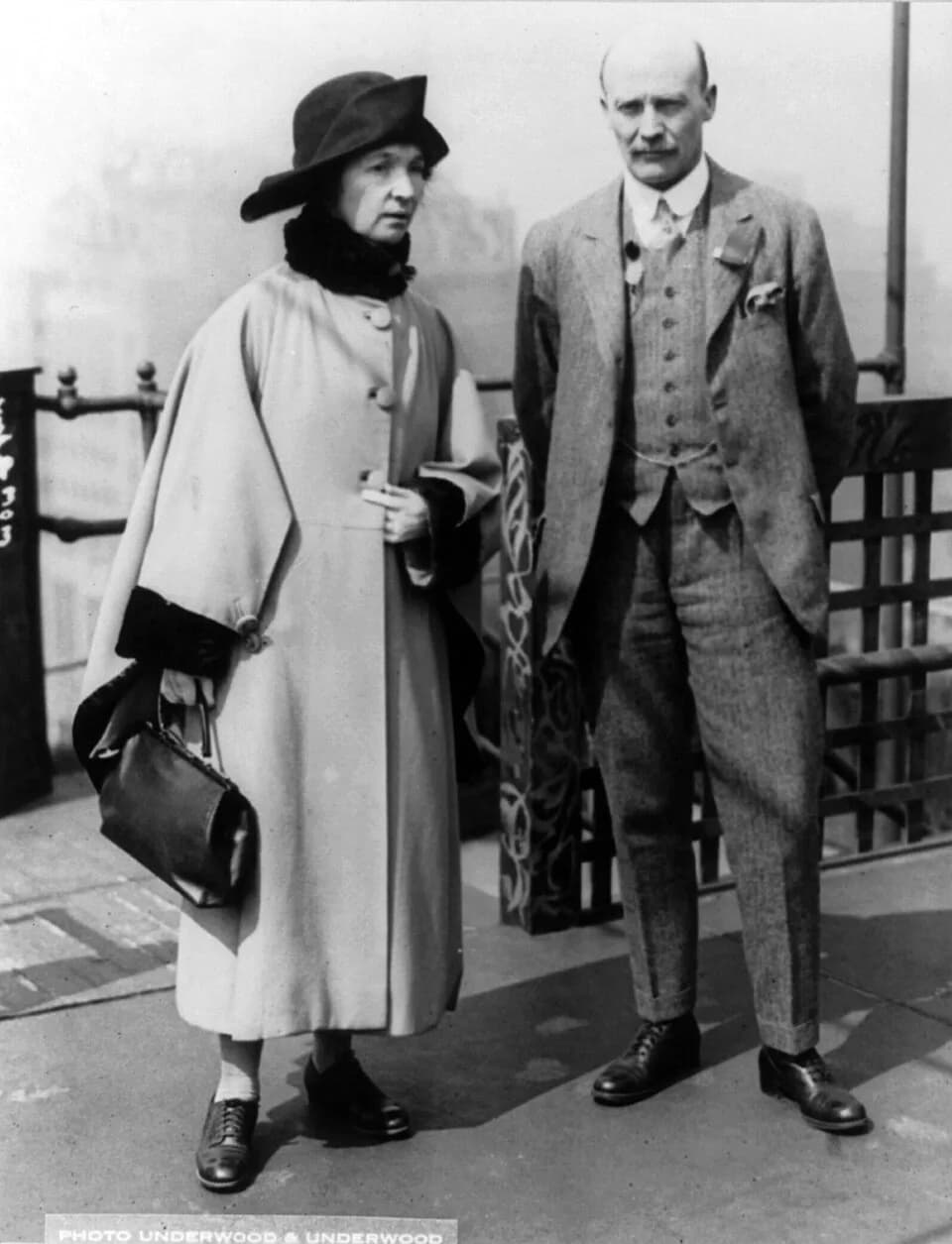Margaret Sanger - Sixth world birth control conference opens in U.S.A. - Dr. Charles V. Drysdale and Mrs. Margaret Sanger at opening of Sixth Internation Neo-Malthusian and Birth Control Conference, n