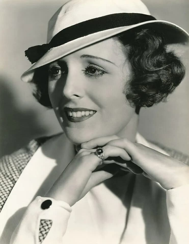 Mary Astor - Mary Astor by Elmer Fryer, 1930s. The original Elmer Fryer photographer stamp is on the rear of the photo