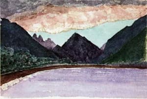 Henry Adams - Afterglow in the Tautira Valley