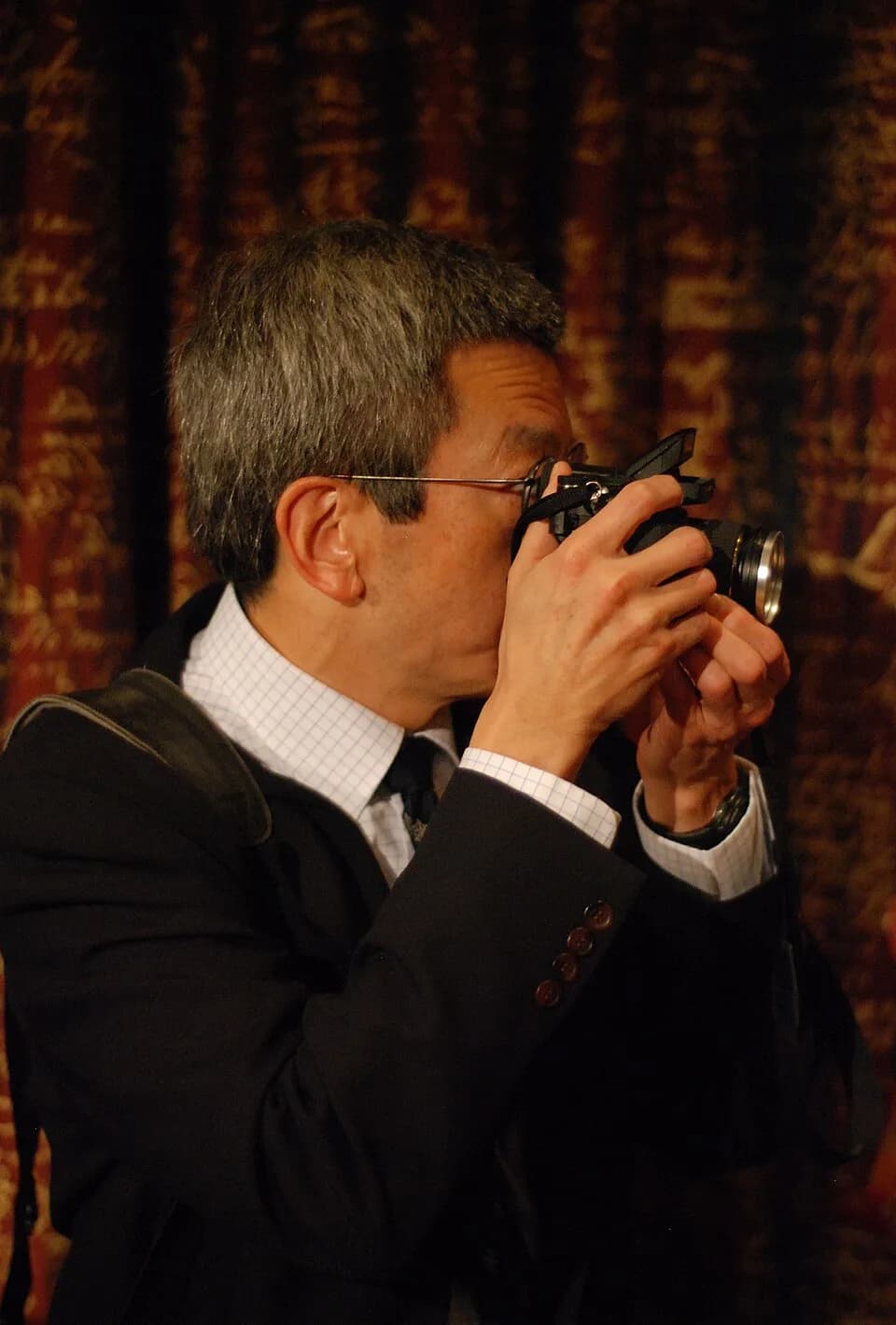 Roger Y. Tsien - Roger Tsien, Nobel Prize Laureate for Chemistry 2008, at a press conference at the Swedish Academy of Science in Stockholm
