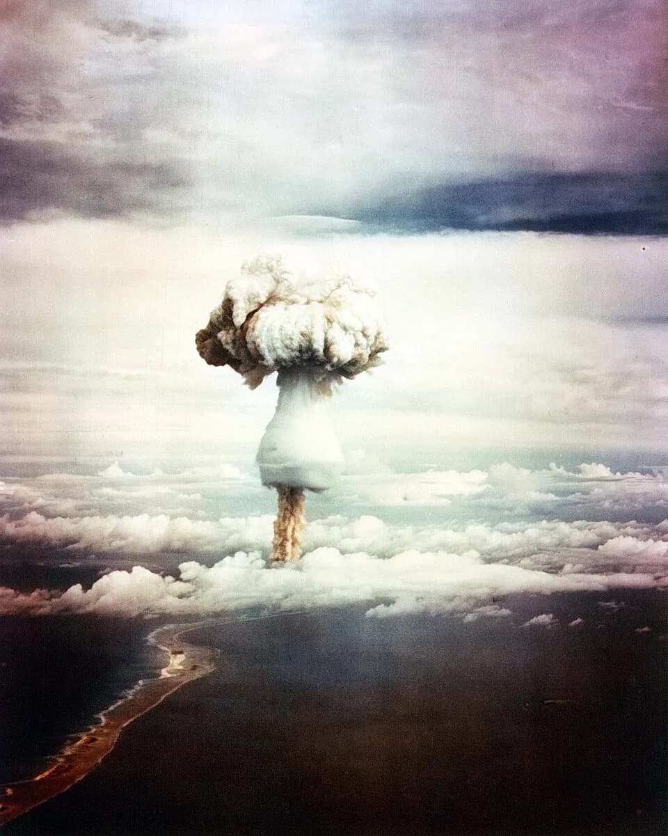 Stanisław Ulam - U.S. nuclear test "George" of Operation Greenhouse test series, 9 May 1951. The "George" shot was a "science experiment" showing the feasibility of the Teller-Ulam design concept (whi