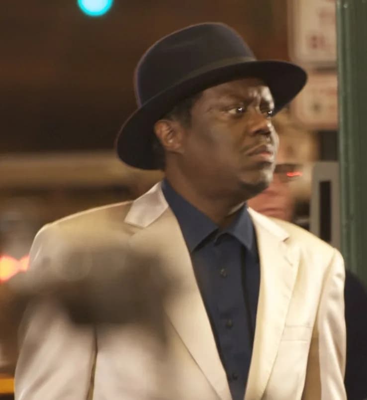 Bernie Mac - Bernie Mac on the set of Soul Men in 2008 in Memphis, Tennessee.