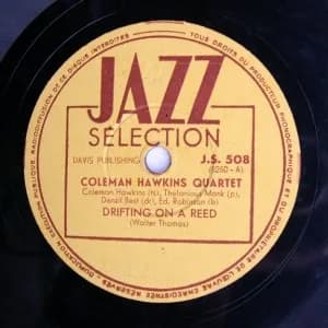 Thelonious Monk - coleman hawkins/Thelonious monk - drifting on a reed 1944