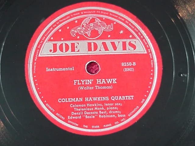Thelonious Monk - Flyin´ Hawk: Coleman Hawkins &amp; Thelonious Monk, October 19, 1944