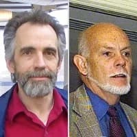 Richard Smalley - Molecular nanotechnology founder Eric Drexler (left) and Nobel laureate Richard Smalley (right)