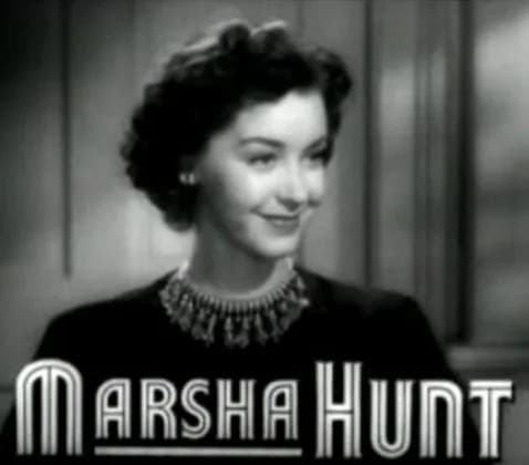 Marsha Hunt - Cropped screenshot of Marsha Hunt from the trailer for the film Cry 'Havoc'