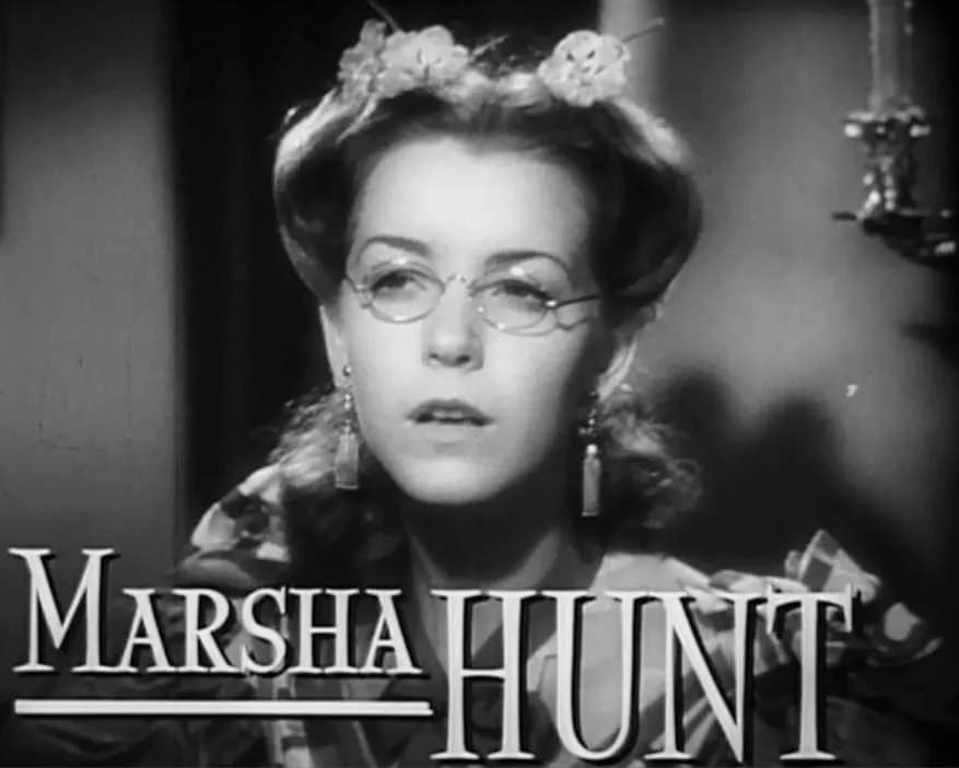 Marsha Hunt - Marsha Hunt in Pride and Prejudice - trailer (cropped screenshot)