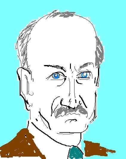 Talcott Parsons - Portret van Talcott Parsons (1902-1979)