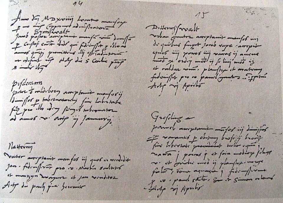 Nicolaus Copernicus - Nikolaus Copernicus - Locationes mansorum desertorum