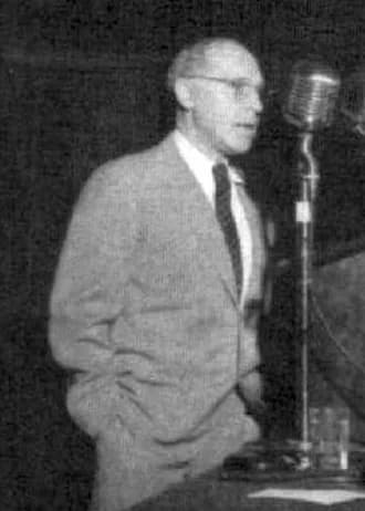 Hermann Joseph Muller - H. J. Muller speaking at the 1952 World Science Fiction Convention