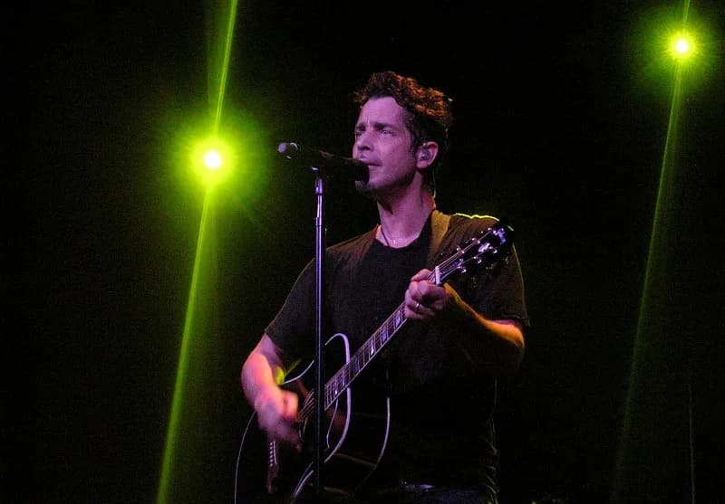 Chris Cornell - Chris Cornell performing live in Melkweg in Amsterdam, the Netherlands.