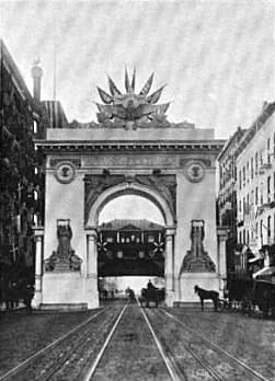 Louis Sullivan - Turn of the century sketch of 1899 arch