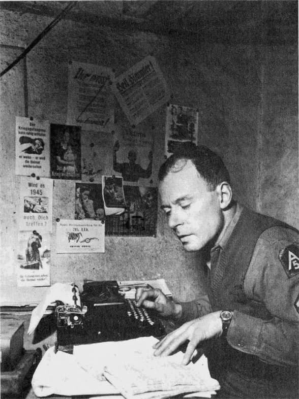 Klaus Mann - Klaus Mann, Staff sergeant 5th United States Army, Italy 1944