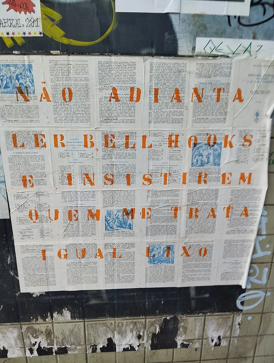 bell hooks - NÃO ADIANTA LER BELL HOOKS E INSISTIREM QUEM ME TRATA IGUAL LIXO