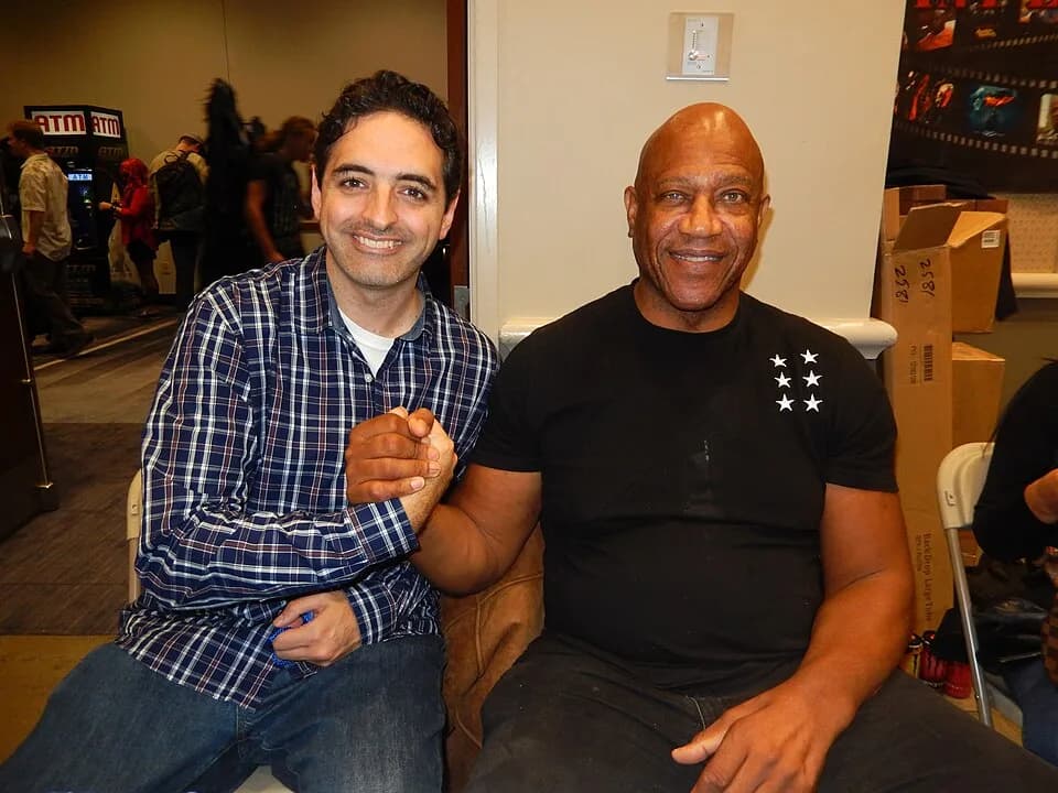 Tommy Lister Jr. - Zeus in No Holds Barred, also star of The Fifth Element, Little Nicky, and Friday.