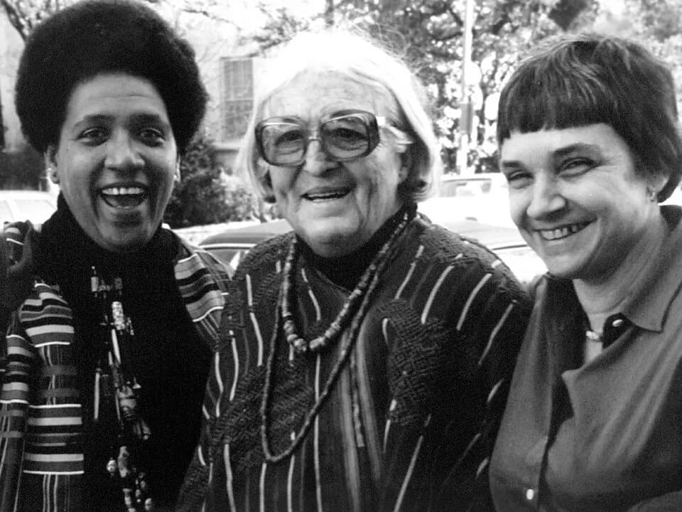 Audre Lorde - They led a writing workshop together in Austin, Texas.