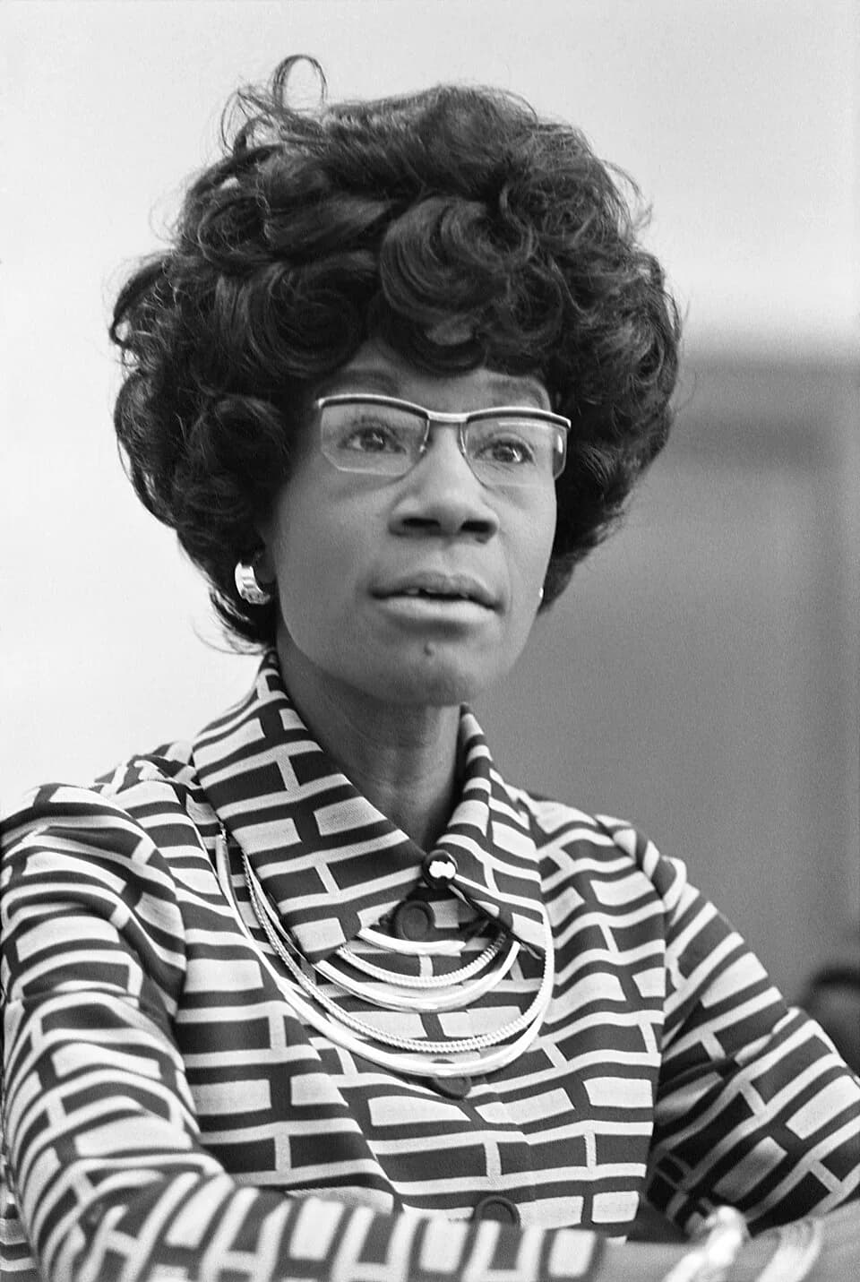 Shirley Chisholm - Shirley Chisholm, future member of the U.S. House of Representatives (D-NY), announcing her candidacy.