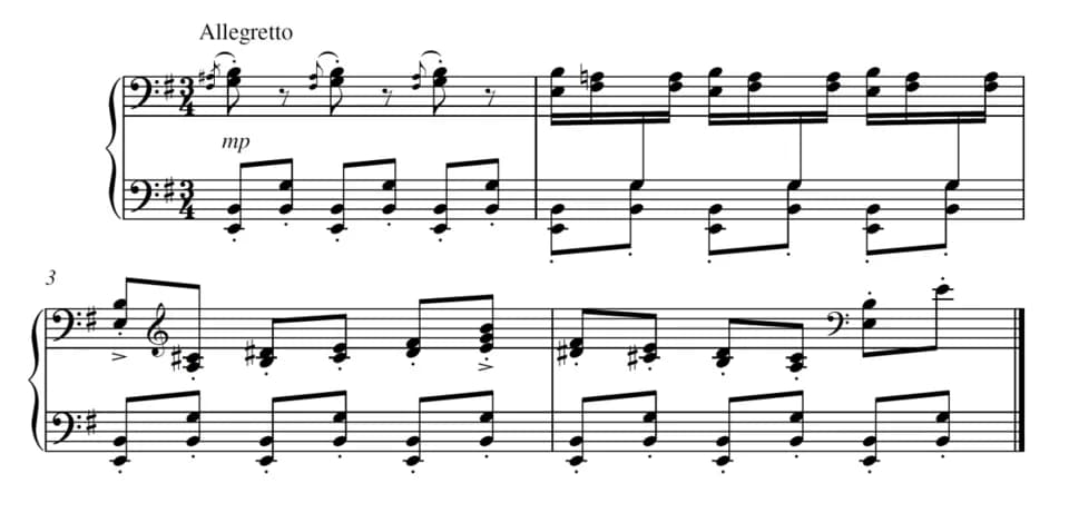 Vladimir Horowitz - The first few bars of the Carmen Variations by Vladimir Horowitz