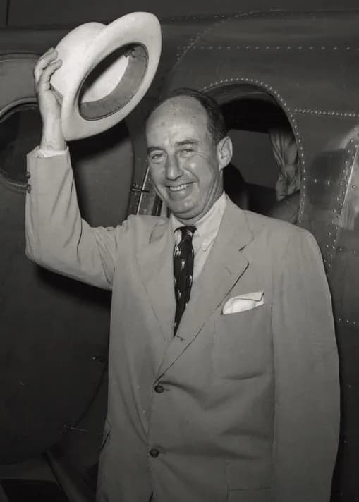 Adlai Stevenson II - American presidential candidate Adlai Stevenson (1900-1965) at the Democratic National Convention, Chicago, Ill., July 1952